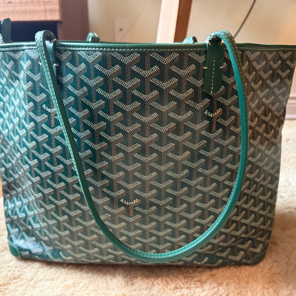 Goyard Artois MM Emerald Green